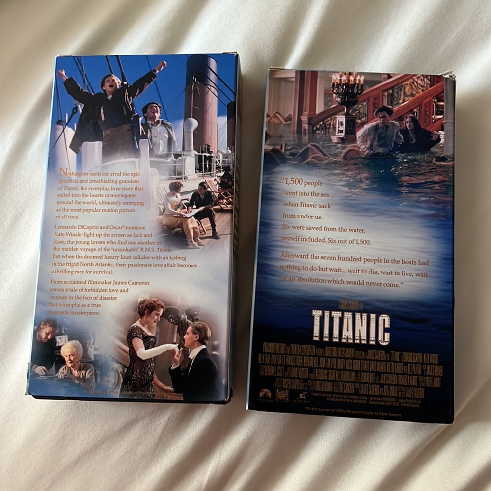 Titanic 2 VHS, Boxed Set I & II - Picture 6 of 8